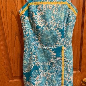 Lilly pulitzer adjustable strap romper